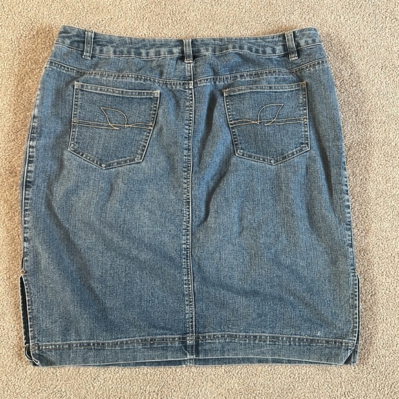 Cotton Ginny Denim Skirt - Picture 2 of 3